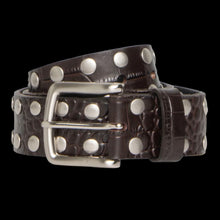 Load image into Gallery viewer, 2024 stussy 8 ball studded belt
