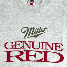 Load image into Gallery viewer, early 90s miller genuine red tee
