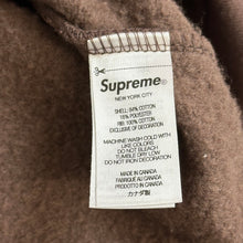 Load image into Gallery viewer, 2022 supreme box logo crewneck brown
