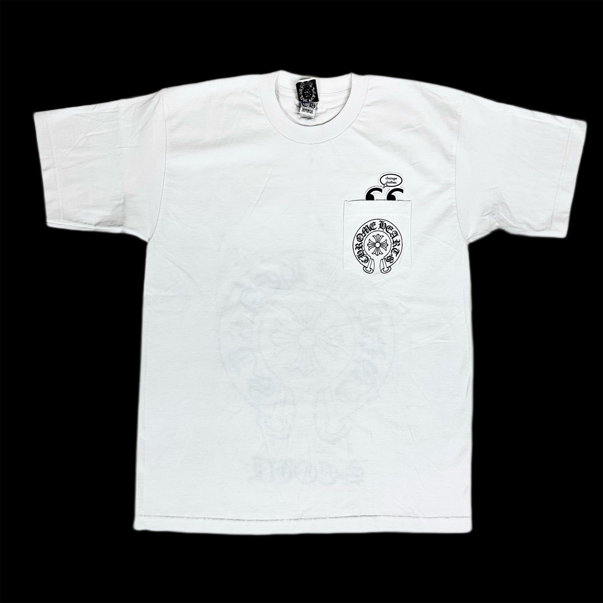 2000s chrome hearts seoul exclusive horseshoe pocket tee – change 
