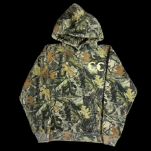 Load image into Gallery viewer, cc forrealtree camo eyes puff print hoodie
