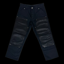 Load image into Gallery viewer, 2024 chrome hearts leather double knee nylon work pants
