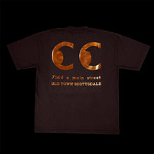 Load image into Gallery viewer, cc chocolate copper foil tee
