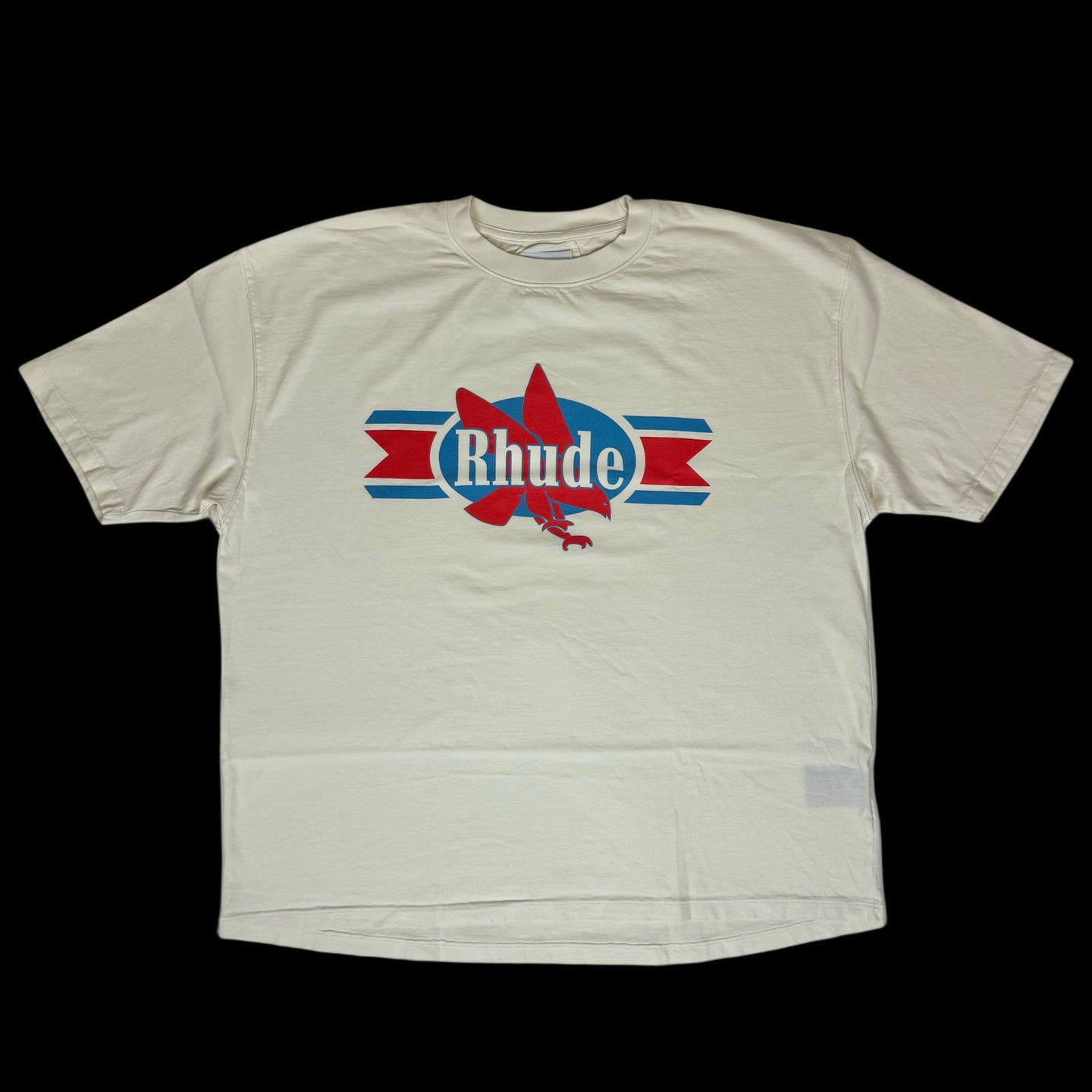 rhude chevron eagle tee