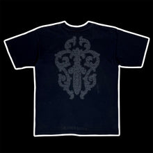 Load image into Gallery viewer, 2000s chrome hearts red scroll vine dagger pocket tee
