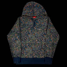 Load image into Gallery viewer, 2011 supreme paisley hoodie navy
