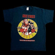 Load image into Gallery viewer, y2k guns &amp; roses welcome to the jungle emb tee
