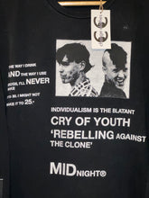 Load image into Gallery viewer, 2010s midnight studios rebel l/s tee cry of youth
