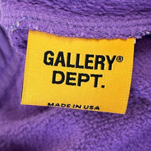 Load image into Gallery viewer, gallery dept painted flare sweatpant purple
