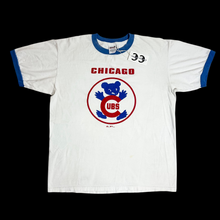 Load image into Gallery viewer, 2004 chicago cubs throwback ringer tee
