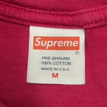Load image into Gallery viewer, 2023 supreme skeleton tee magenta
