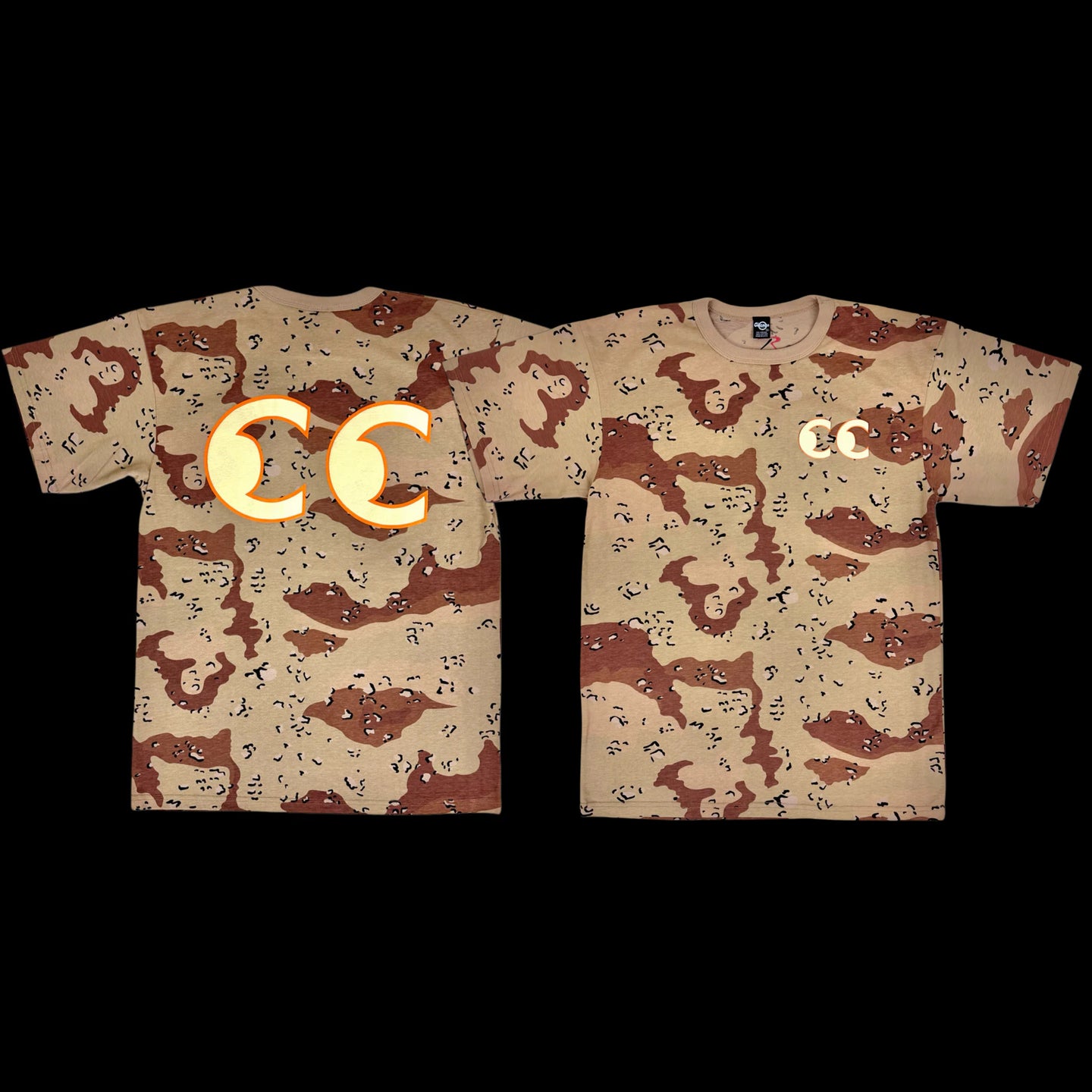 cc chocolate chip camo tee