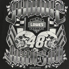 Load image into Gallery viewer, 2010 team lowes racing skulls tee jimmie johnson
