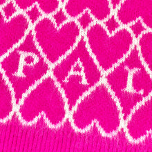 Load image into Gallery viewer, 2025 palace hairy heart knit cardigan pink
