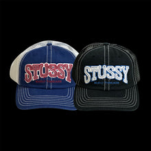 Load image into Gallery viewer, 2026 stussy burly threads trucker hat
