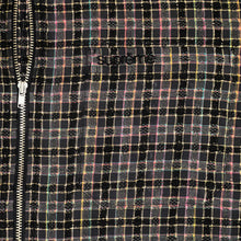 Load image into Gallery viewer, 2025 supreme metallic plaid zip up flannel
