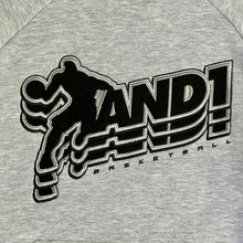 Load image into Gallery viewer, 2000s and1 stacked logo hoodie grey deadstock w tag
