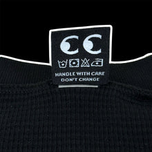 Load image into Gallery viewer, cc flames heavyweight waffle knit thermal
