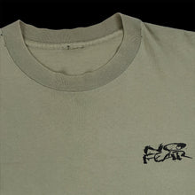 Load image into Gallery viewer, 90s no fear splatter spellout tee
