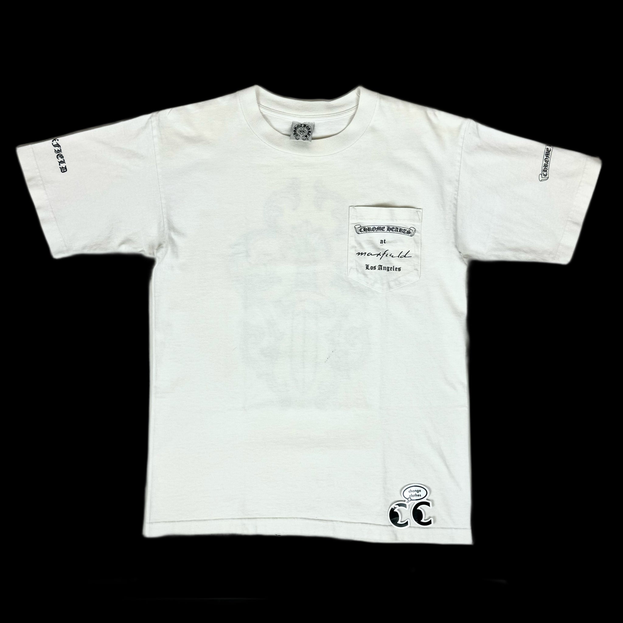 1990s chrome hearts maxfield dagger tee – change clothes