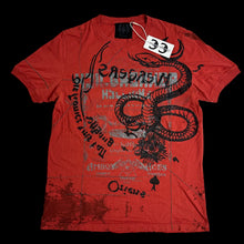 Load image into Gallery viewer, 2000s salvage death smiles tee red
