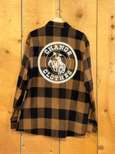 Load image into Gallery viewer, cc 1:1 vintage old town badge logo flannel

