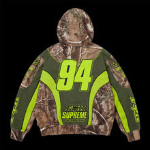Load image into Gallery viewer, 2025 supreme // fox racing zip up hoodie realtree

