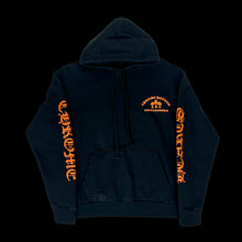 Load image into Gallery viewer, chrome hearts orange triple cross hoodie
