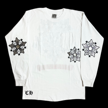 Load image into Gallery viewer, 90s chrome hearts 5 point star silver foil l/s
