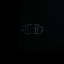 Load image into Gallery viewer, chrome hearts collar logo pocket tee black
