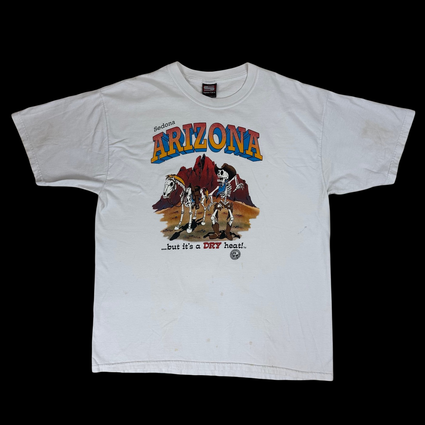 1997 sedona arizona dry heat tee