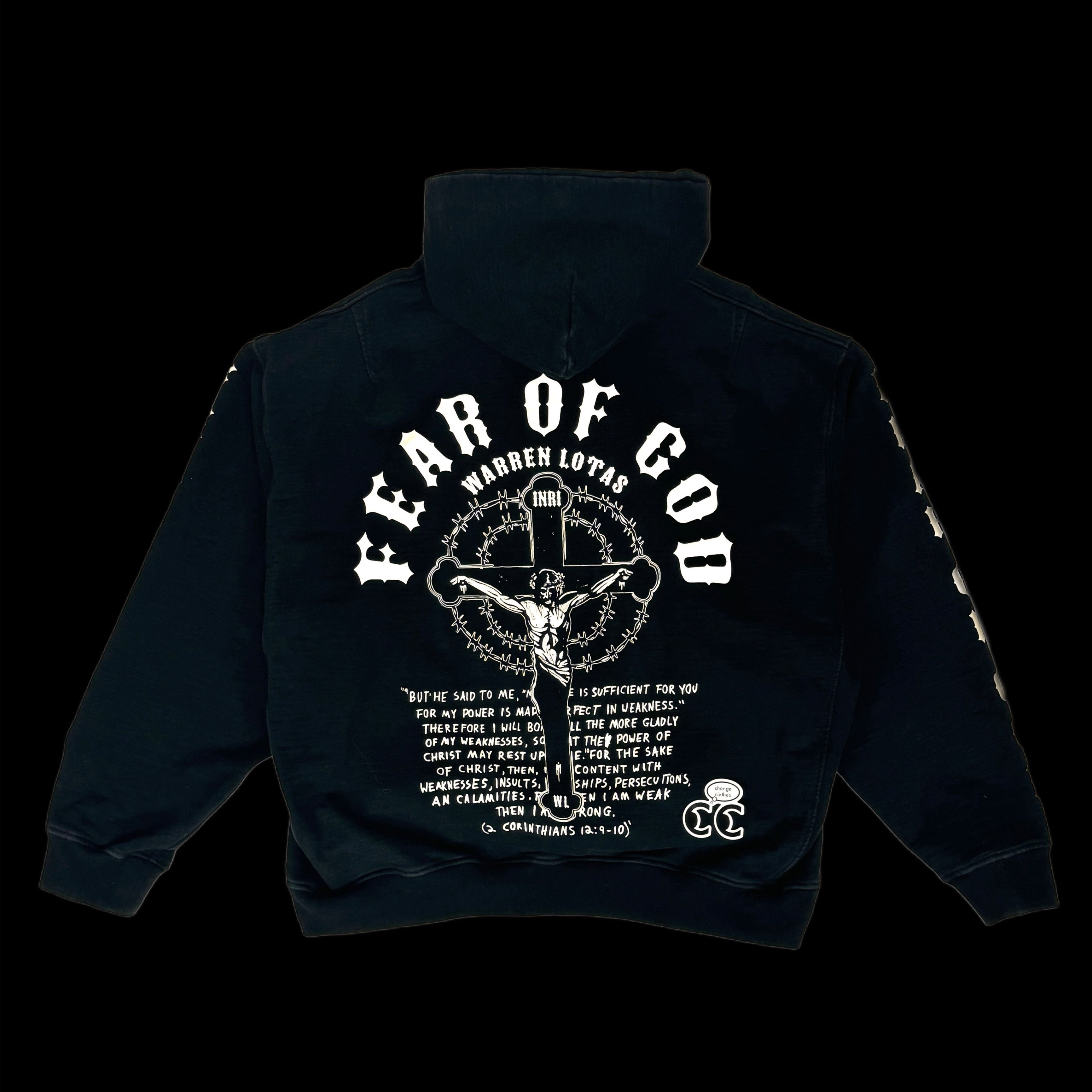 2017 warren lotas fear of god hoodie change clothes