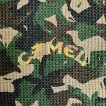 Load image into Gallery viewer, camel camo waffle knit thermal
