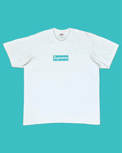 Load image into Gallery viewer, 2021 supreme // tiffany &amp; co box logo tee
