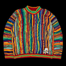 Load image into Gallery viewer, 1990s coogi 3d knit mockneck sweater
