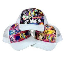 Load image into Gallery viewer, cc environmental patchwork trucker hat by crusty wizard
