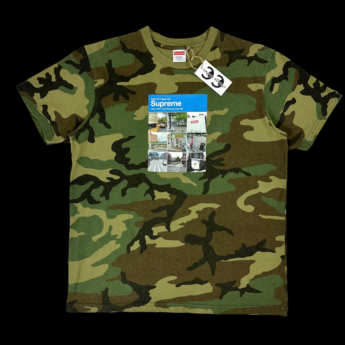 2020 supreme captcha tee camo