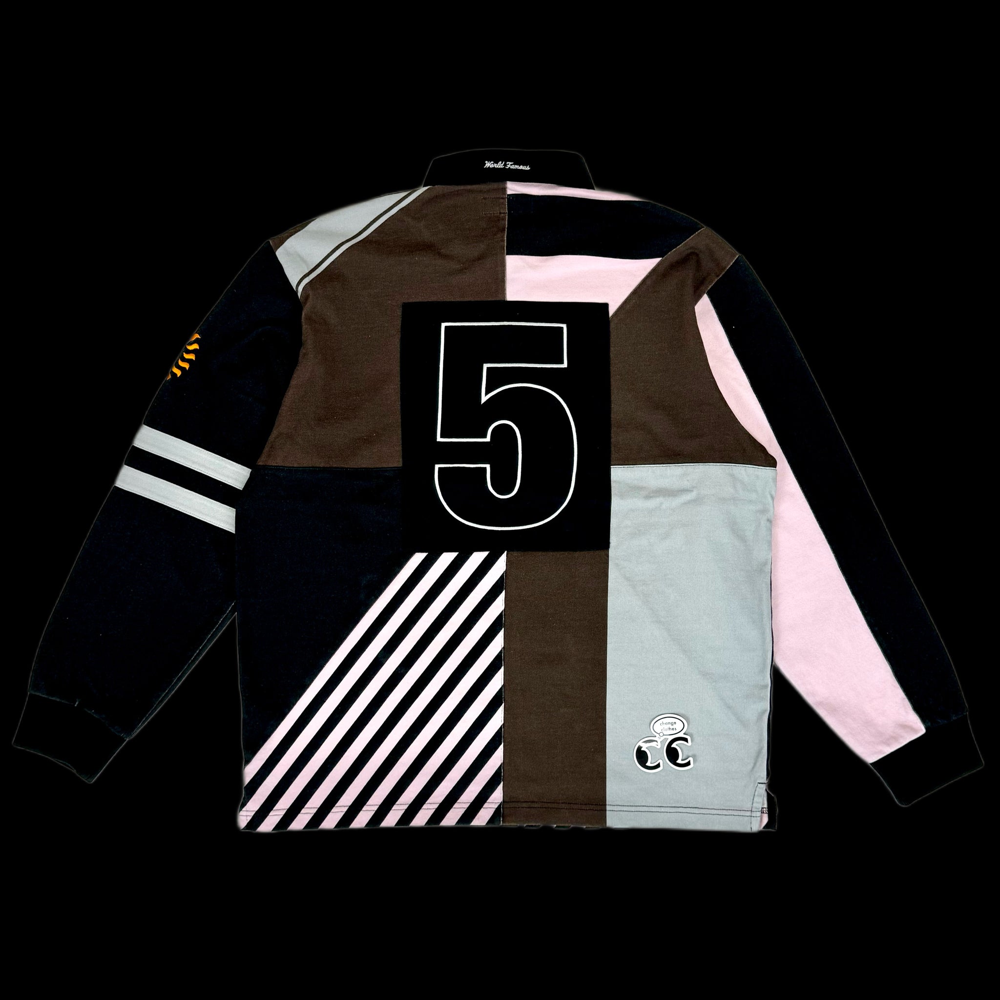 2023 supreme rose rugby brown – change clothes