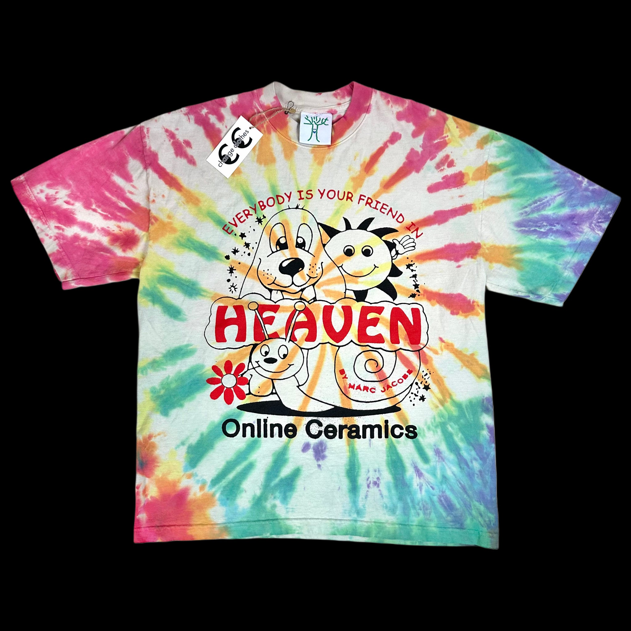 2022 online ceramics // heaven marc jacobs friends tee – change