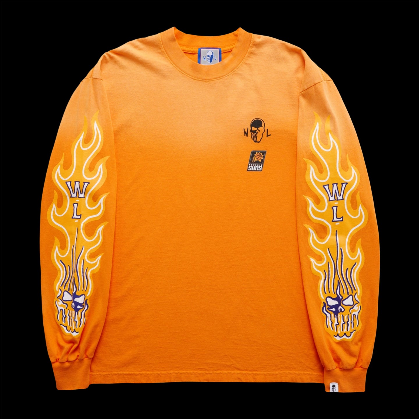 warren lotas // phoenix suns flames long sleeve tee
