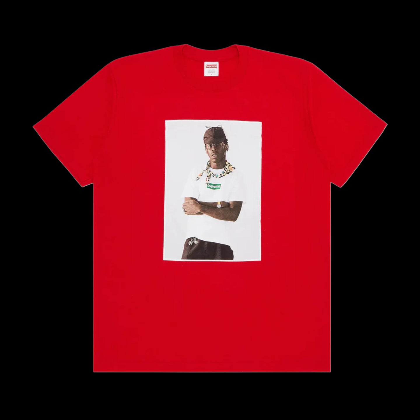 2024 supreme tyler photo tee red