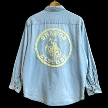 Load image into Gallery viewer, cc puff badge vintage denim shirt
