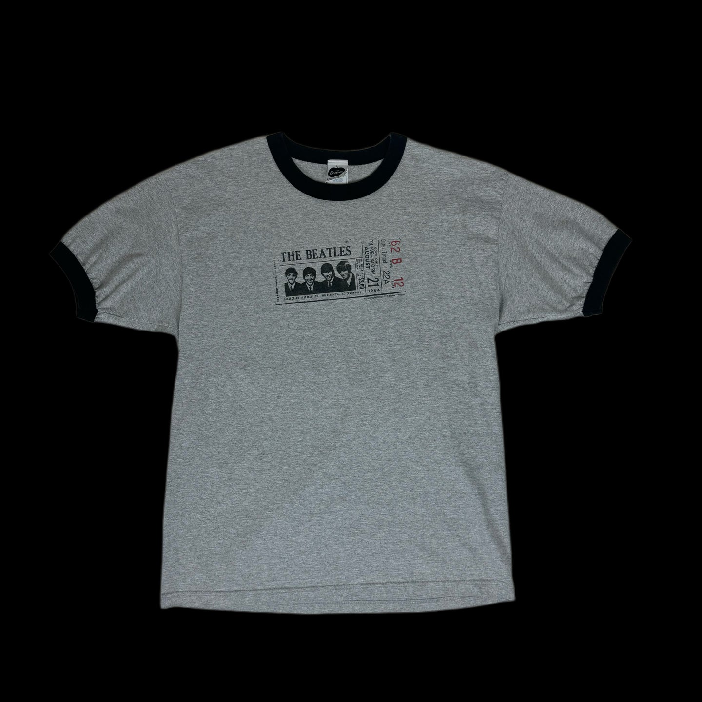 2006 the beatles apple corp ringer tee