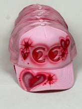 Load image into Gallery viewer, cc heart eyes hat by jimmy guiterrez
