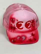 Load image into Gallery viewer, cc heart eyes hat by jimmy guiterrez
