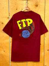 Load image into Gallery viewer, 2020 ftp world domination tee maroon
