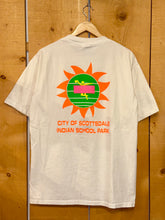 Load image into Gallery viewer, 90s scottsdale indian school park volleyball tee

