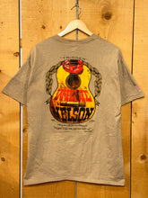 Load image into Gallery viewer, willie nelson trigger tee face the music &amp; dance
