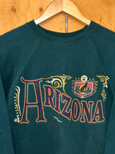 Load image into Gallery viewer, 90s arizona nature spellout raglan sweatshirt teal

