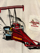 Load image into Gallery viewer, 1992 winston drag racing reading parachute tee
